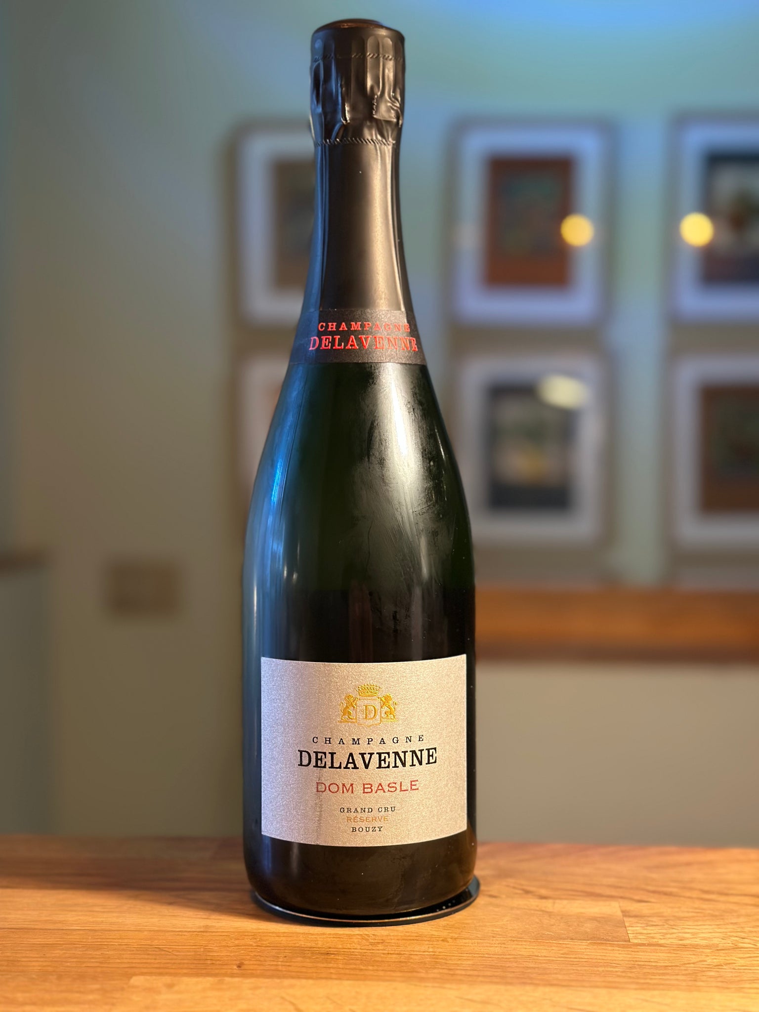 Champagne Delavenne, 'Dom Basle' Grand Cru Brut Reserve NV