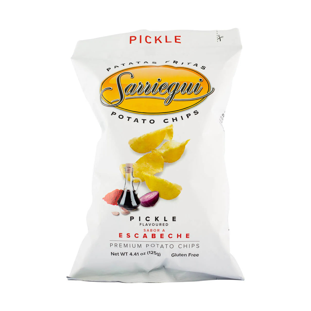 Sarriegui Spicy Chorizo Potato Crisps 125g